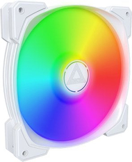 Ventilator kasë Montech HP140 ARGB PWM, 140mm, RGB, i bardhë