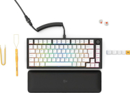 Tastierë gaming Glorious GMMK Pro 75%, mekanike, USB, RGB, kornizë e zezë