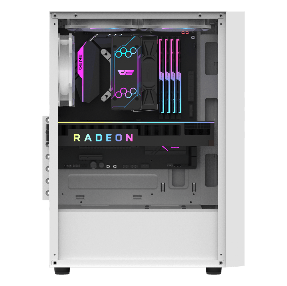 Kasë Darkflash A290, Mid-Tower, e bardhë