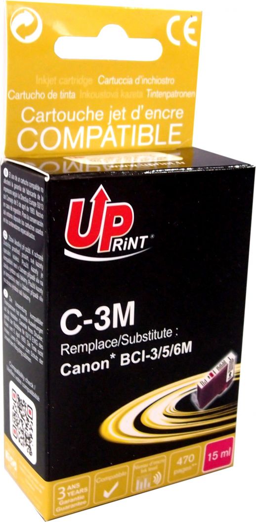 Kartutxh boje Uprint CJ3MUP, magenta, 15ml