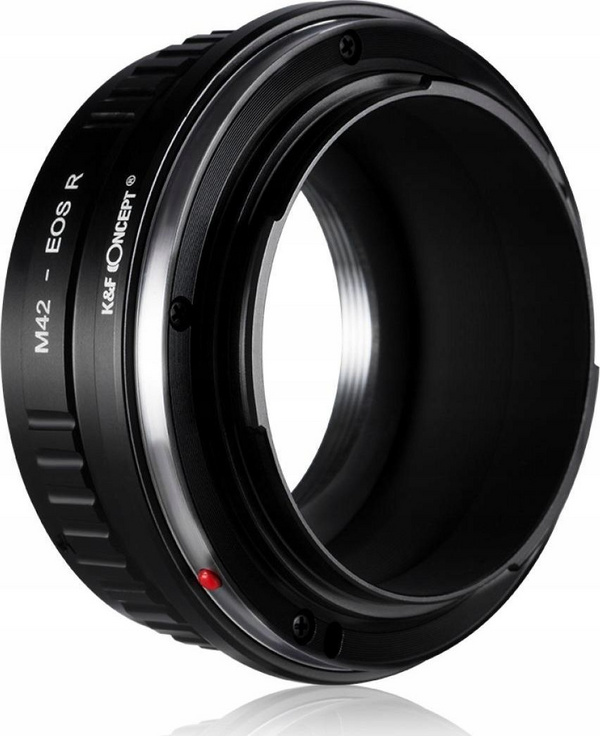 Adapter objektivi K&amp;F Concept KF06.382 për Canon EOS R Ra Rp, M42, i zi