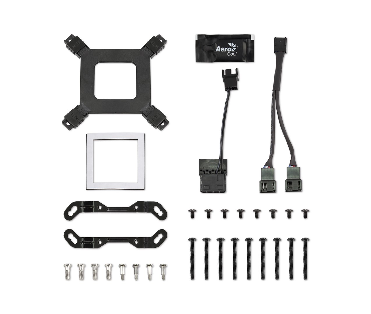 Ftohës me ujë Aerocool Mirage L240, 240mm, ARGB, i zi