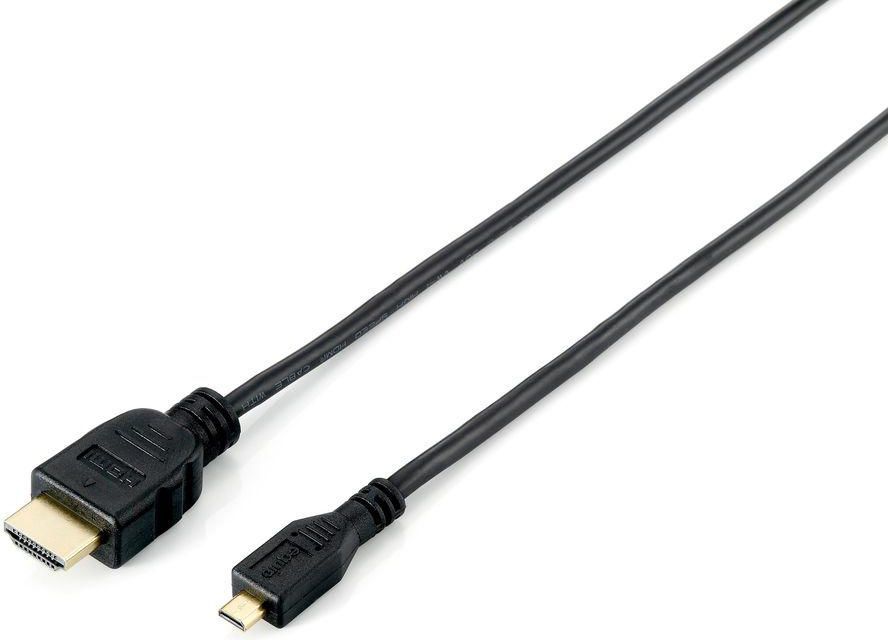 Kabllo Equip HDMI Micro - HDMI, 1m, e zezë