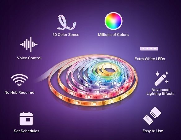 Shirit LED inteligjent TP-Link Tapo L930-10, 5m, 2000 lm, i papërshkueshëm nga uji