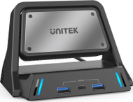 Docking station Unitek Pro D1097A për Steam Deck, 8K, 100W, e zezë