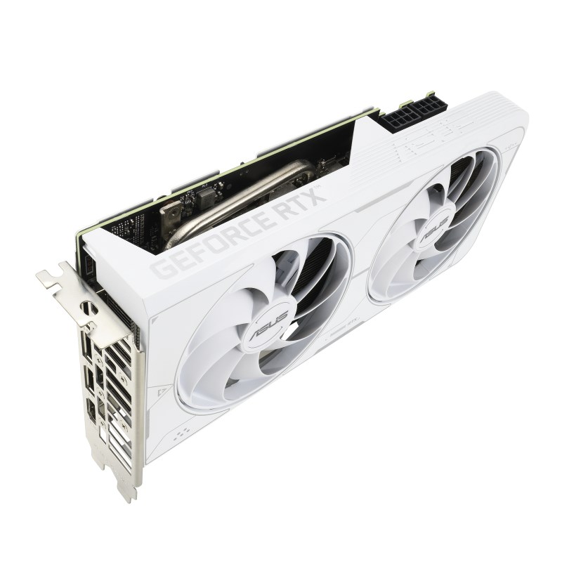 Kartelë grafike Asus GeForce RTX 3060 Ti Dual OC White Edition, 8GB GDDR6X, 256-bit, e bardhë