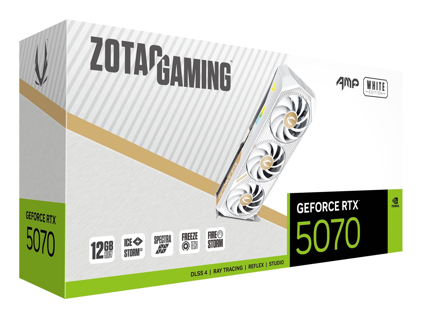 Kartelë grafike Zotac GAMING GeForce RTX 5070 AMP NVIDIA 12 GB GDDR7