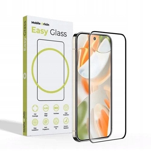 Xham mbrojtës Mobile Origin EasyGlass, për Google Pixel 9 Pro Pixel 9, transparencë e lartë