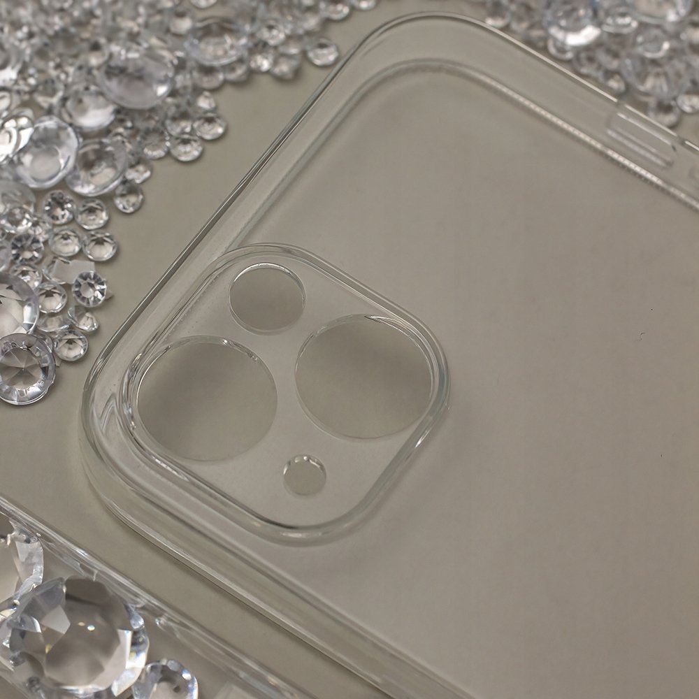 Mbulesë silikoni Slim 2 mm për iPhone 16 Pro, transparente