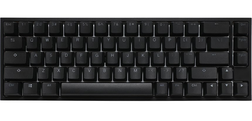 Tastierë lojërash Ducky One 2 SF, RGB LED, Cherry MX Brown, e zezë 