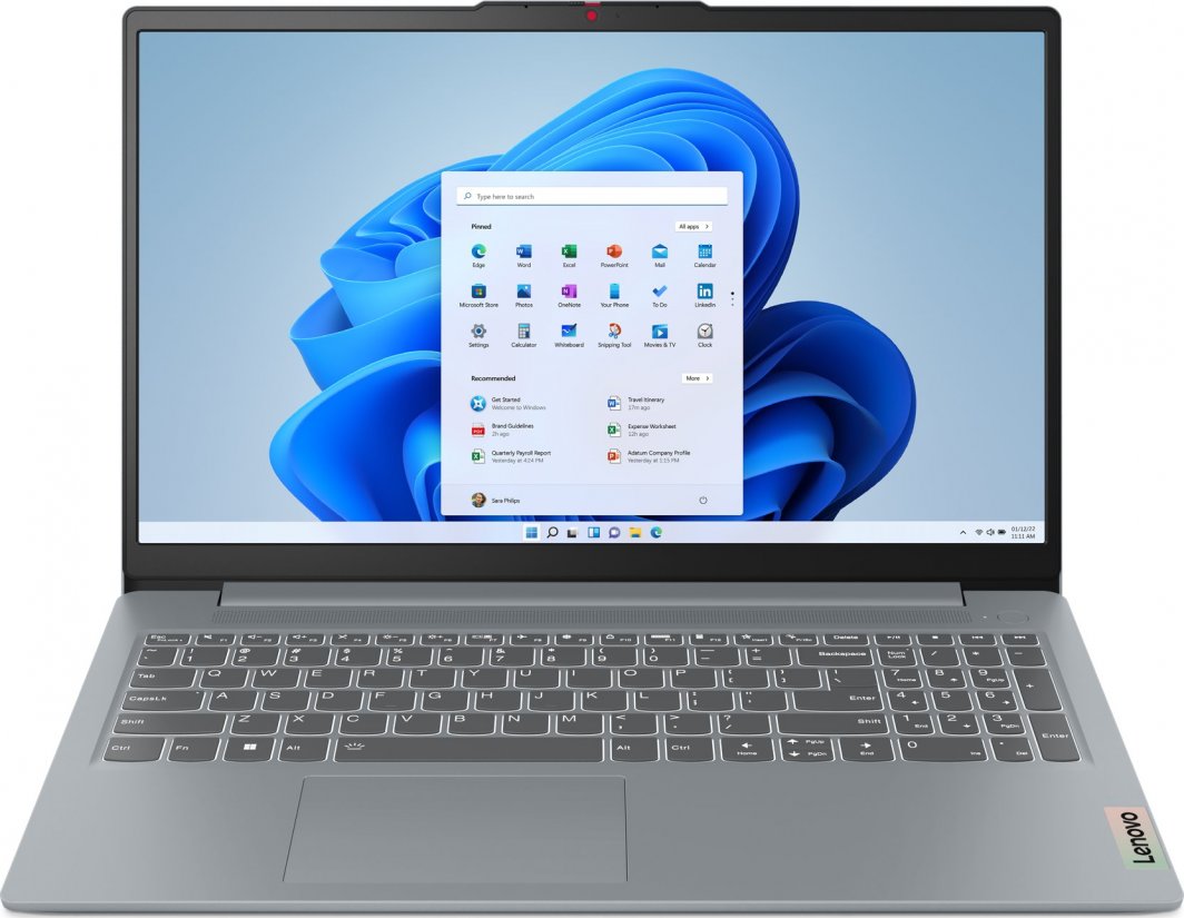 [OUTLET] Laptop Lenovo Ideapad Slim, 15.6", Intel Core i5-12450H, 8 GB RAM, 512 GB SSD, i hirtë