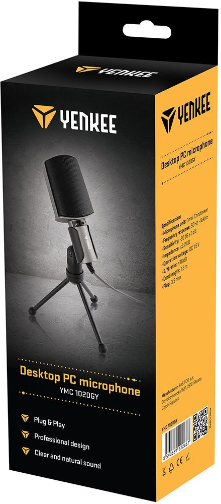 Mikrofon Yenkee YMC 1020GY