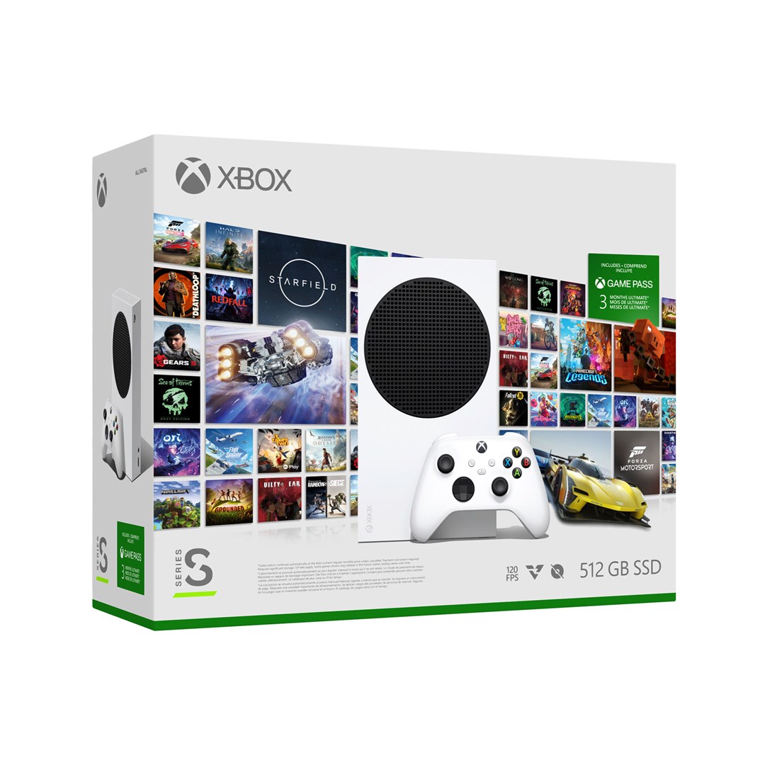 Konzolë lojërash Microsoft Xbox Series S, 512GB, Wi-Fi, e bardhë