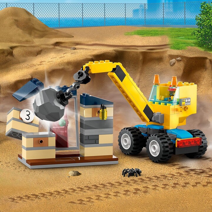 Set LEGO® City 60391 Construction vehicles and wrecking ball