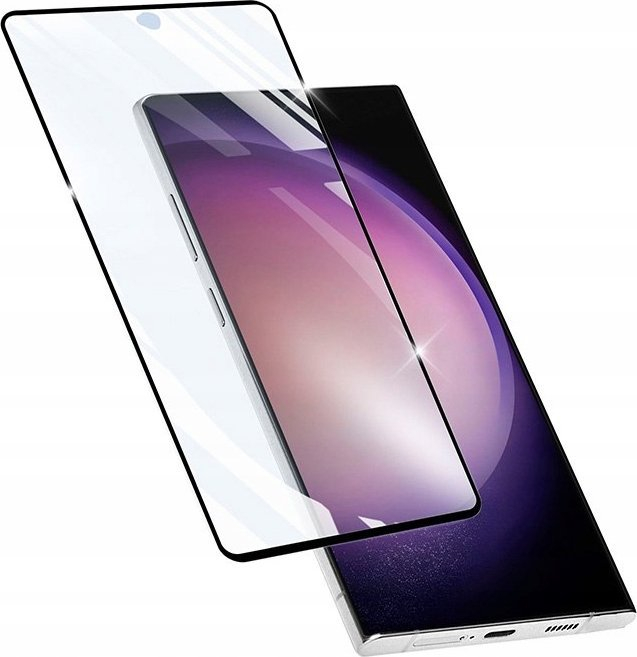 Mbrojtës ekrani Cellularline IMP Glass Cap Samsung Galaxy S24 Ultra, xham i temperuar, transparant