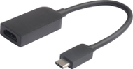 Adapter USB C në HDMI MicroConnect Slim, 4K, i zi