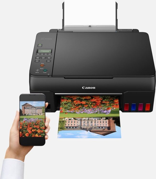 Мултифункционален уред Canon Pixma G650, Inkjet MegaTank, Wi-Fi, црна боја