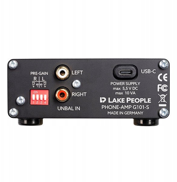 Amplifikator kufjesh Lake People G101, profesional, alumini, i zi