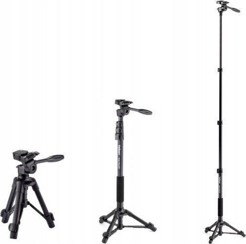 Монопод Velbon Pole Pod EX, алуминиум, висина 187 cm, црн