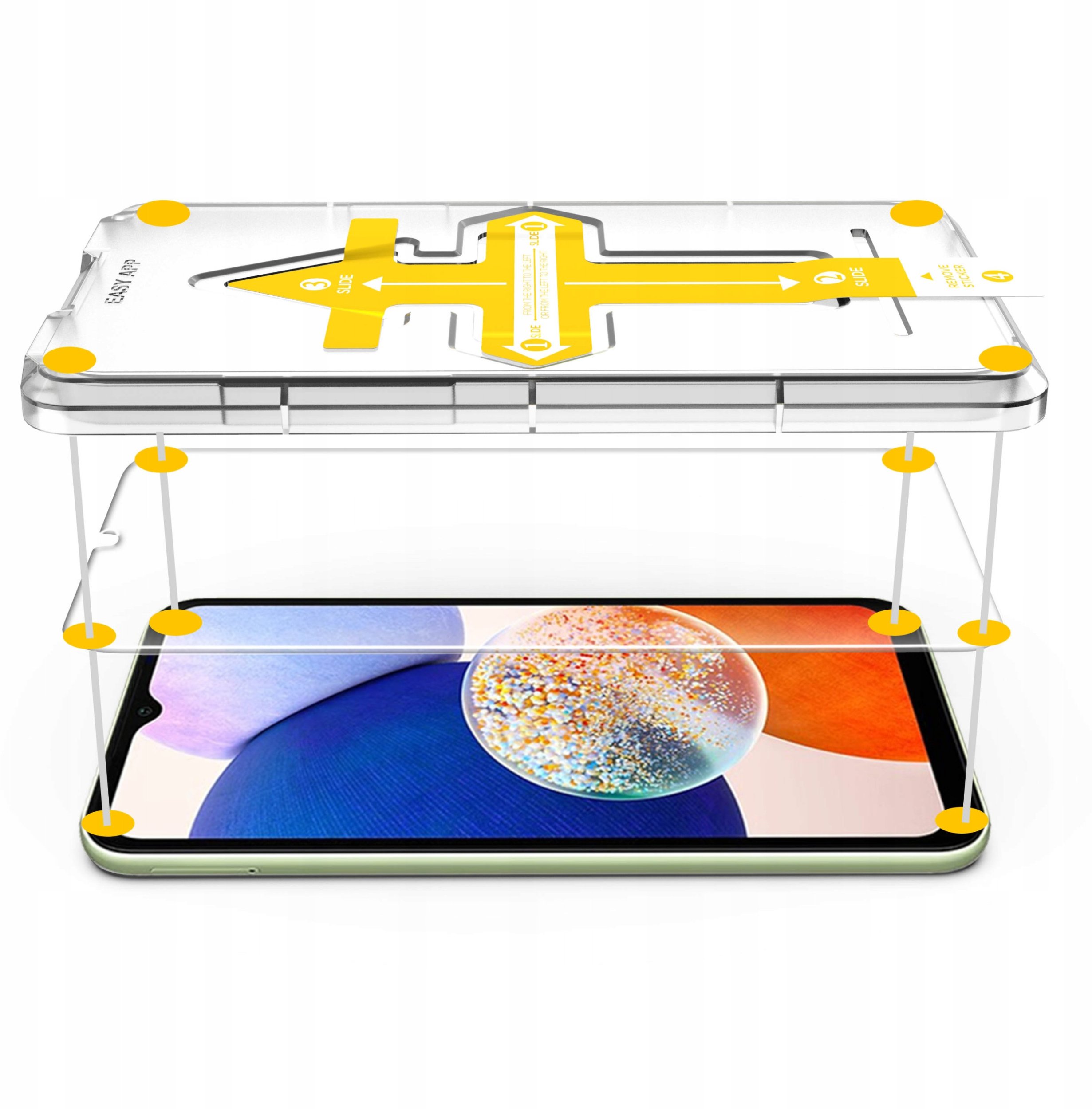 Mbrojtës ekrani Mobile Origin për Samsung Galaxy A15, xham i fortë 9H, 0.3mm, transparent