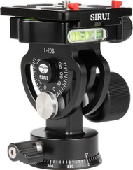 Kokë tripod Sirui L-20S Tilt, kapacitet 25kg, panoramim 360°, e zezë
