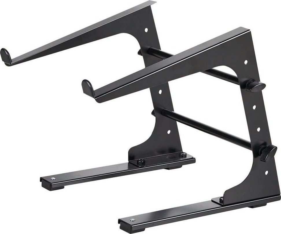 Држач за лаптоп Mozos LS7, челик и пластика, капацитет 6 kg, црна боја