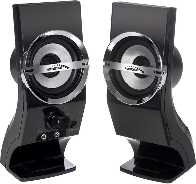 Audiocore AC805 Компјутерски звучници, 6W, USB, Црни