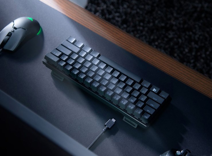 Тастатура за гејминг Razer Huntsman Mini, оптички прекинувачи, RGB, црна