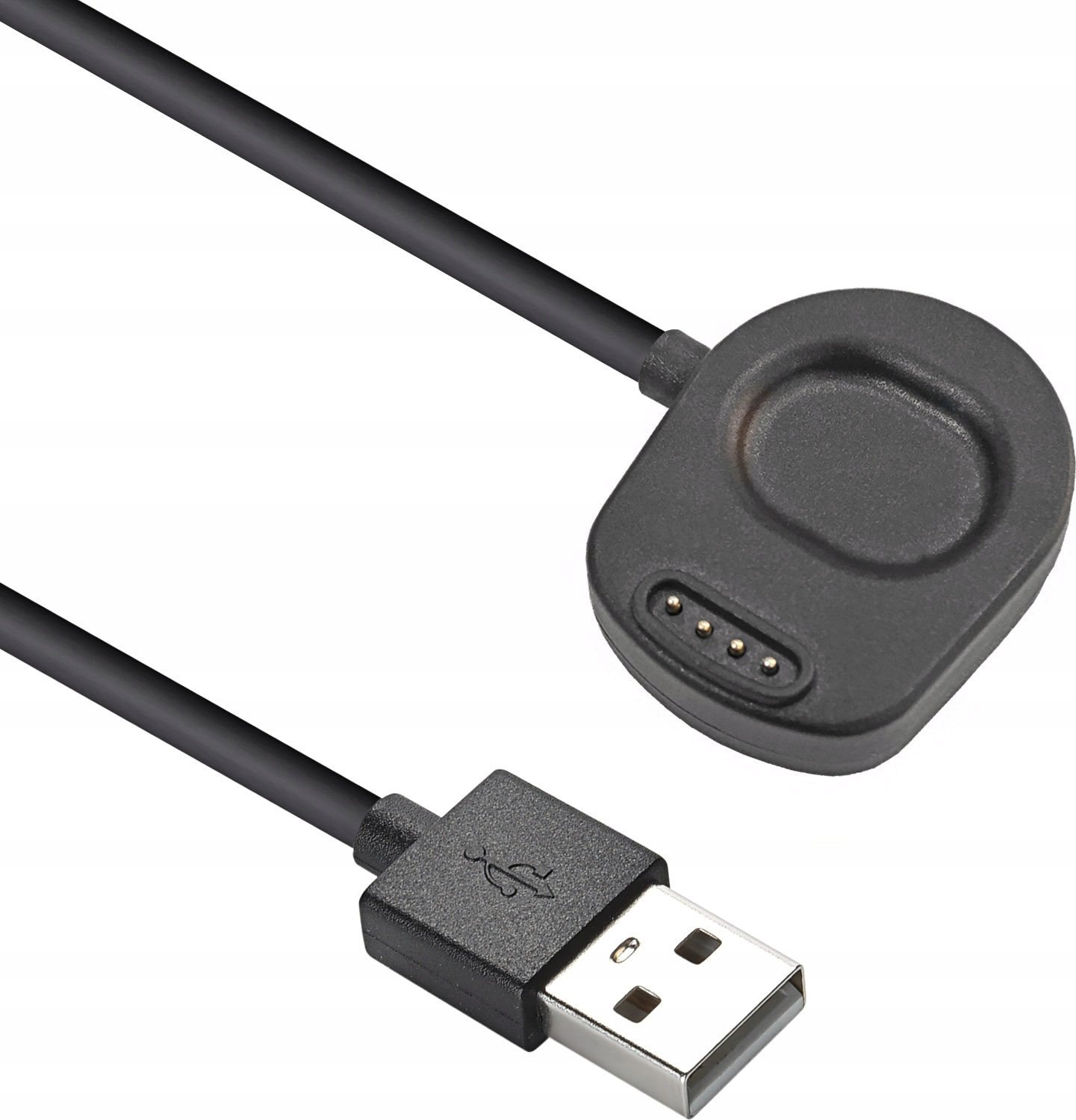 Kabllo karikimi Akyga AK-SW-55, USB, 1m, për Suunto 7, e zezë