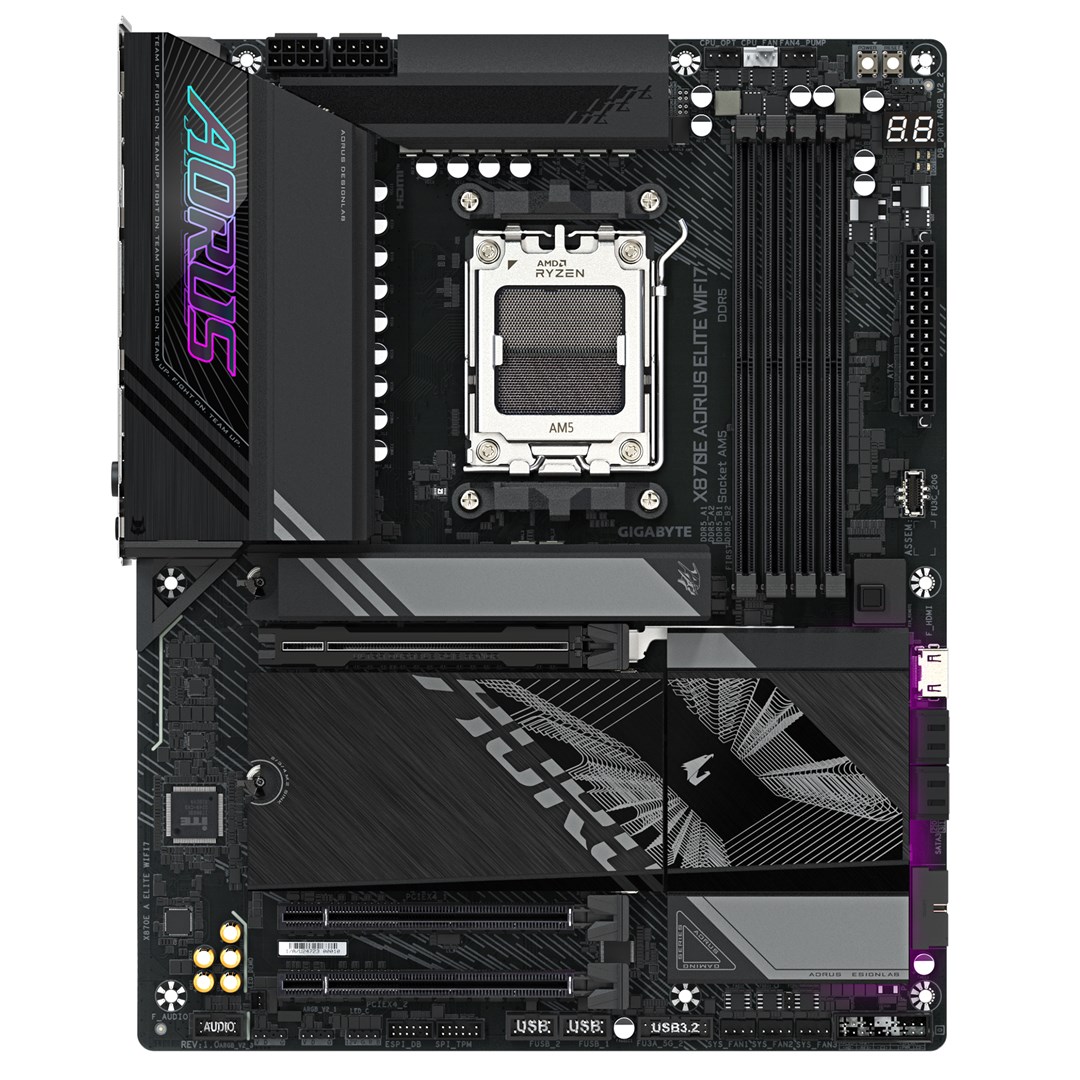 Pllakë amë GIGABYTE X870E AORUS ELITE
