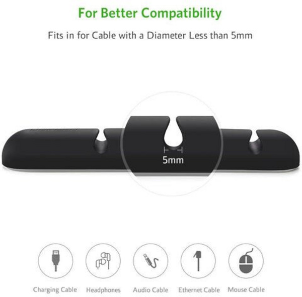 Организатор на кабел UGREEN, црн