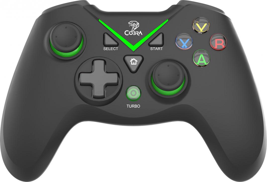 Контролер Q-SMART QSP304 Cobra, Безжичен, црн