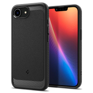 Заштитна маска за мобилен телефон Spigen Rugged Armor MagSafe за iPhone 16e, црна