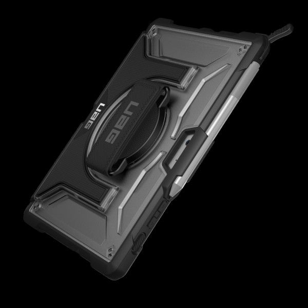 Mbulesë tablet UAG Plasma, 10", mbrojtje ushtarake, argjendtë e zezë