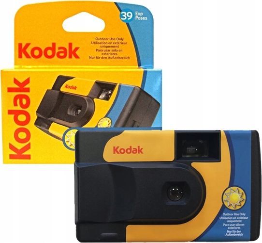 Фотоапарат Kodak Daylight, жолта боја