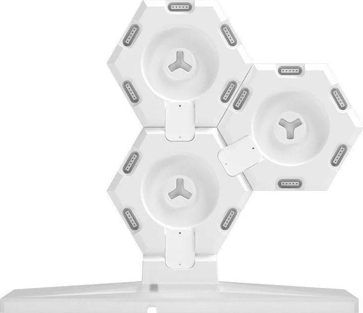 Drita dekorative LED Cololight Plus Starter Kit, 3 module, WiFi, shumëngjyrëshe