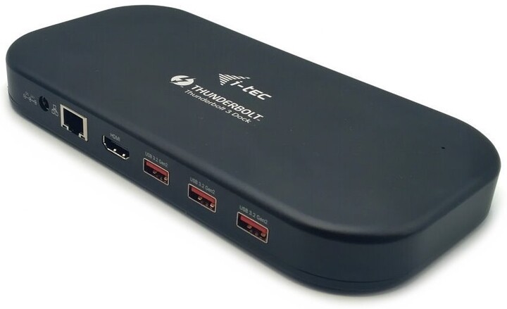 Docking station i-tec Thunderbolt 3/USB-C Dual 4K, PD 60W + kabllo USB-C në DisplayPort 1.5m