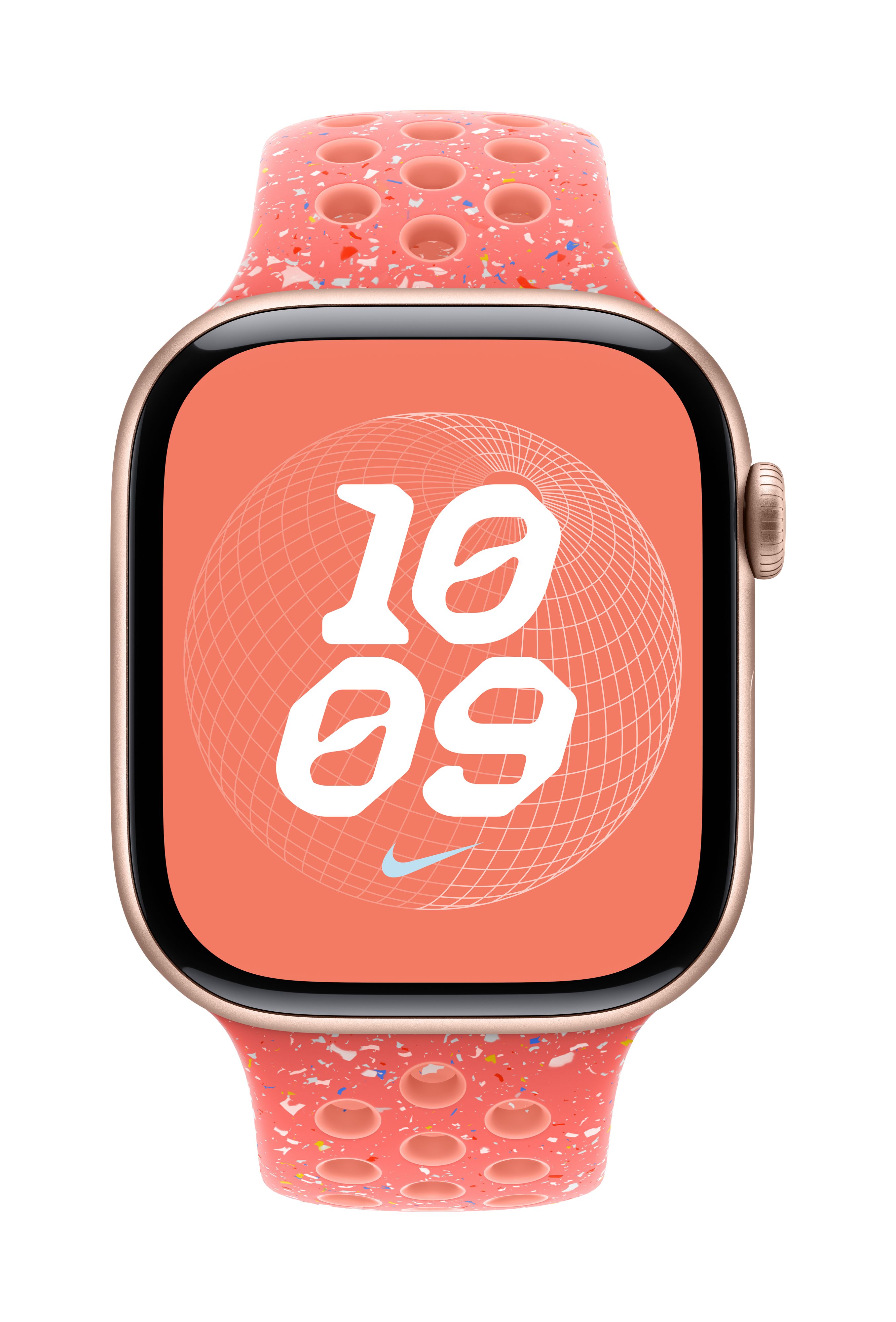 Apple Watch 46mm Nike Sport Band, Magic Ember Nike Sport Band, S/M