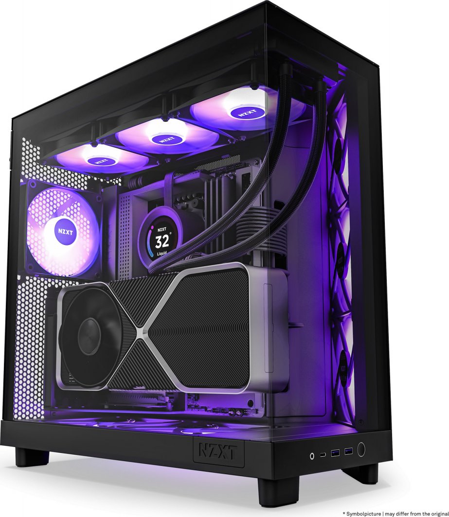 Куќиште за компјутер Nzxt H6 Flow