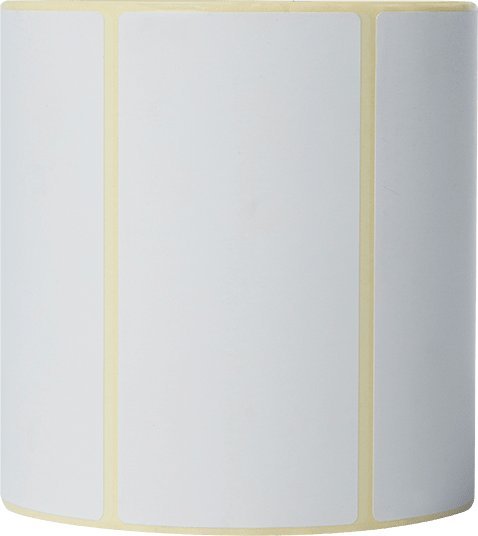 Etiketa vetëngjitëse Brother BDE-1J050102-102, 102 x 50 mm, direct thermal, të bardha