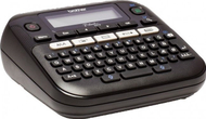 Printer etiketa Brother PT-D210, tastierë QWERTY, ekran LCD, gri
