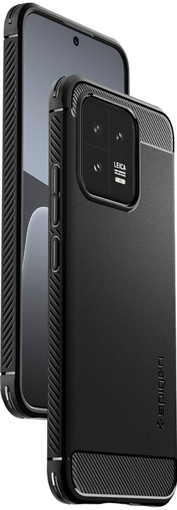 Mbrojtëse Spigen Rugged Armor për Xiaomi 13, e zezë