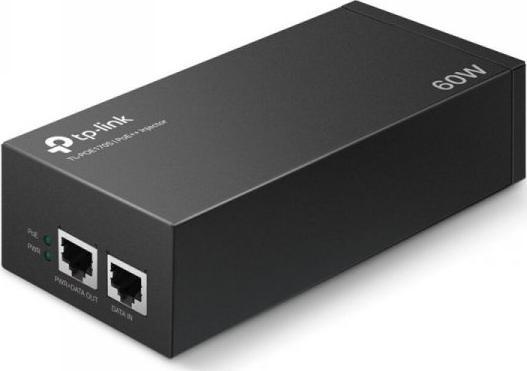 Injektor PoE TP-Link TL-POE170S, PoE++, 60W, Gigabit, metalik
