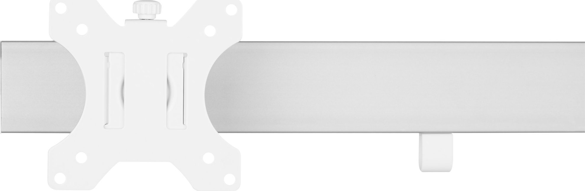 Носач за маса за монитори INLINE, за 4 екрани 17-32", сива боја