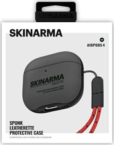 Mbulesë për kufje Apple AirPods 4 Skinarma Spunk, mbrojtëse, jeshile