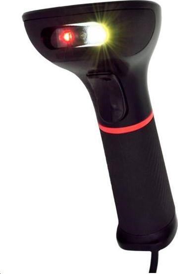 VIRTUOS HT-855A 2D CCD Скенер за Баркод, USB, Црн