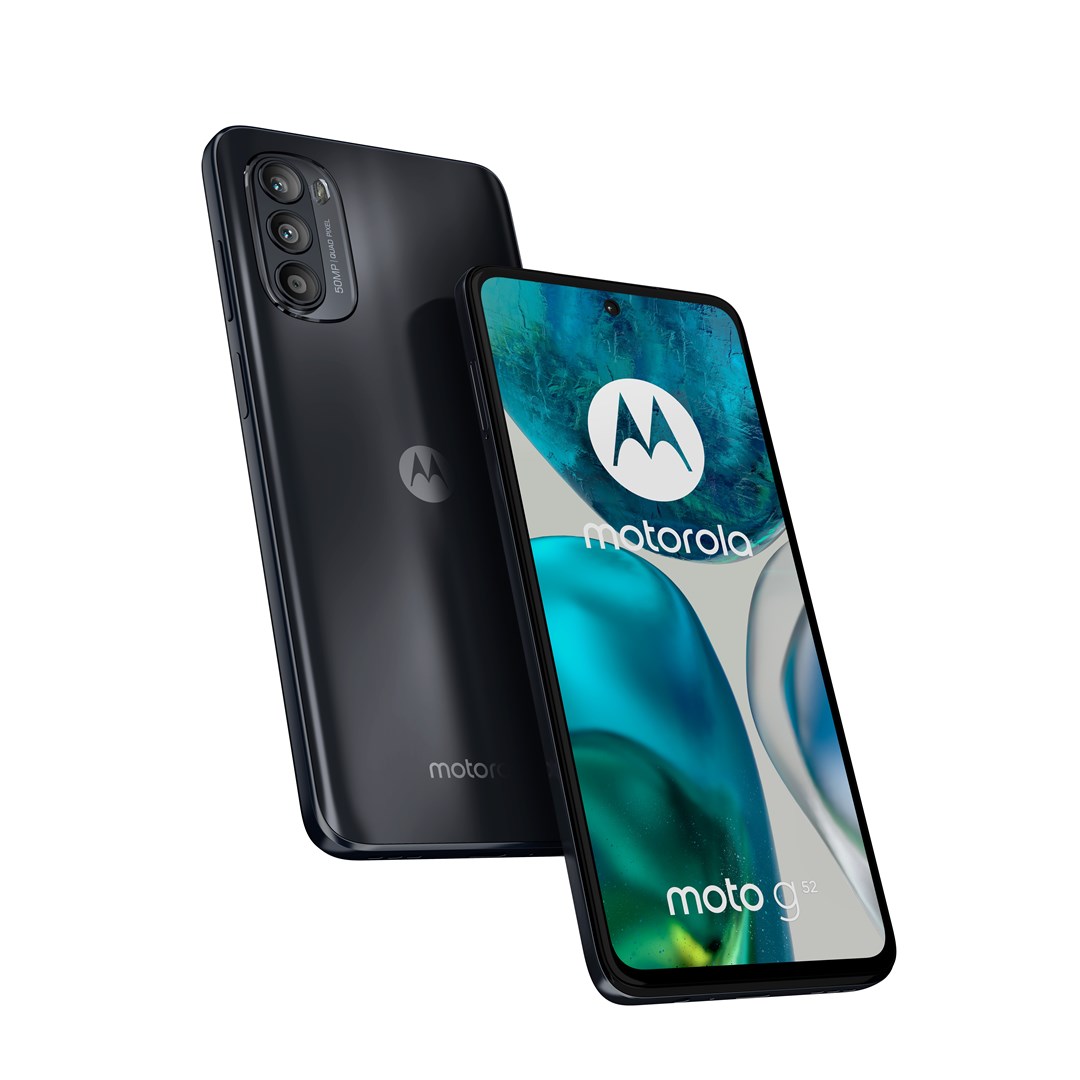 Celular Motorola Moto G52, 6.6", Snapdragon 680, 6GB RAM, 256GB, i hirtë