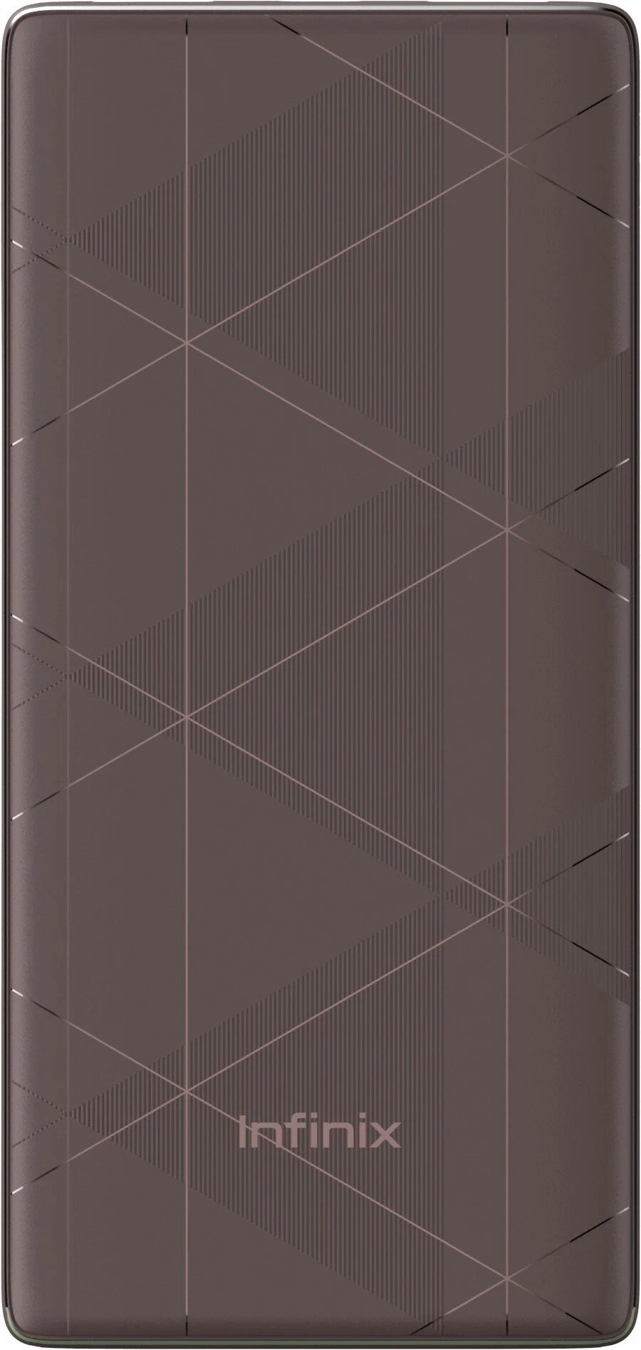 Powerbank Infinix XP10, 10000 mAh, USB A dhe USB C, kafe