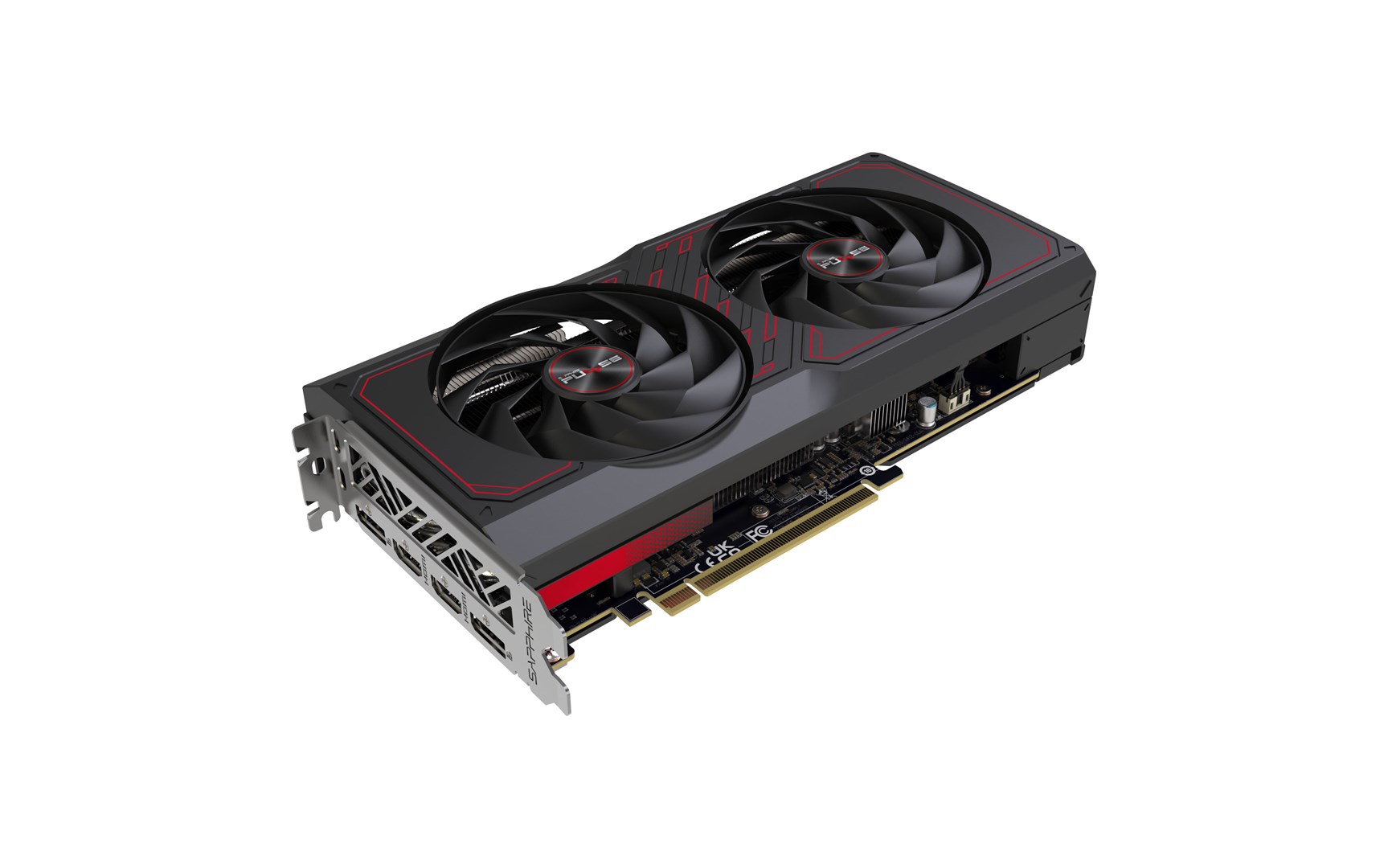 Kartë grafike Sapphire PULSE AMD Radeon RX 7600 XT, 16 GB GDDR6