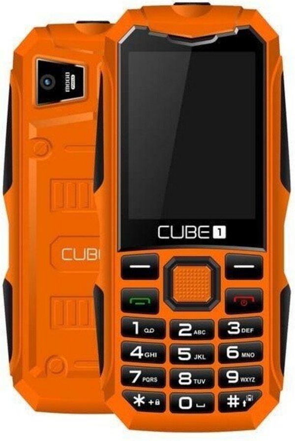 [OUTLET] Telefon CUBE1 X100, portokalli				